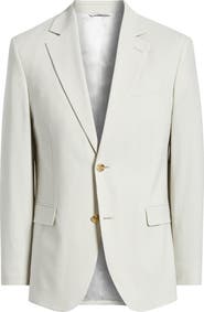Nordstrom Henrik Trim Fit Solid Stretch Wool Suit Jacket