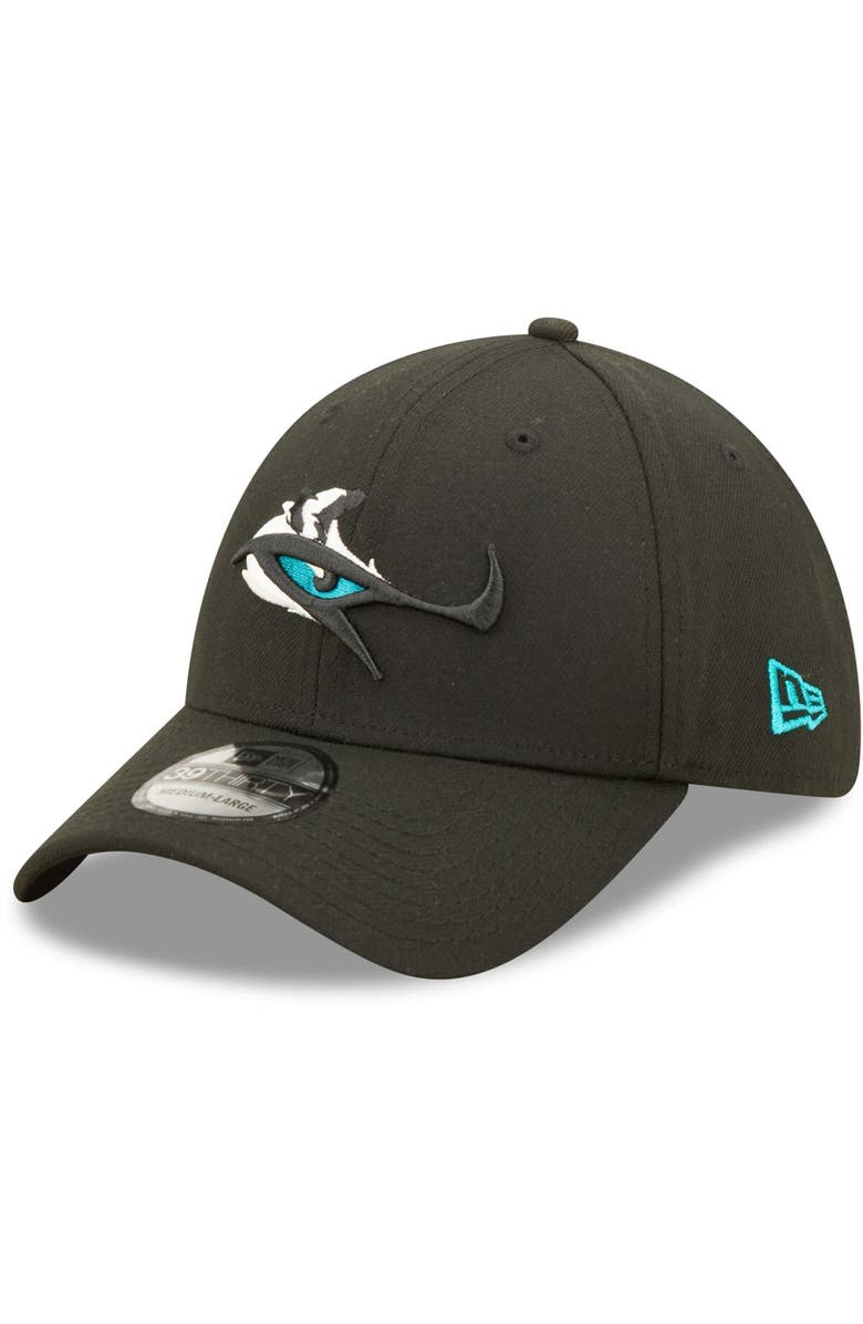New Era Men's New Era Black Jacksonville Jaguars Elemental 39THIRTY Flex Hat, Main, color, 