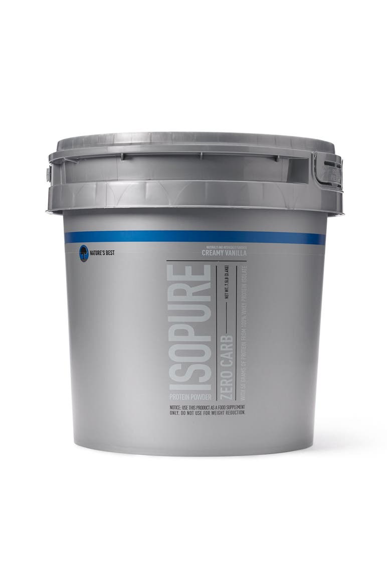 Zero Carb Pure Whey Isolate Protein Powder Creamy Vanilla, Alternate, color, None