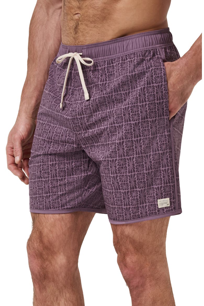 Cabana Board Shorts, Alternate, color, MOONSCAPE