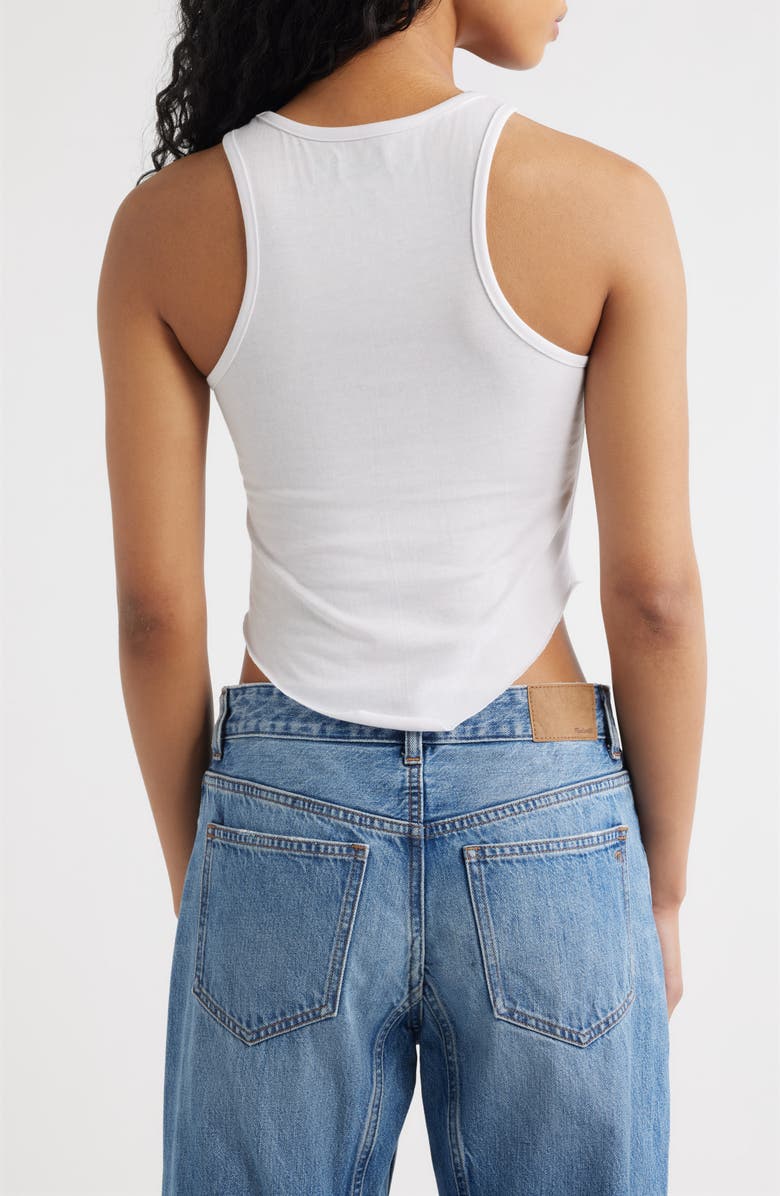 Merch Traffic Johnny Cash Bandana Graphic Tank, Alternate, color, White