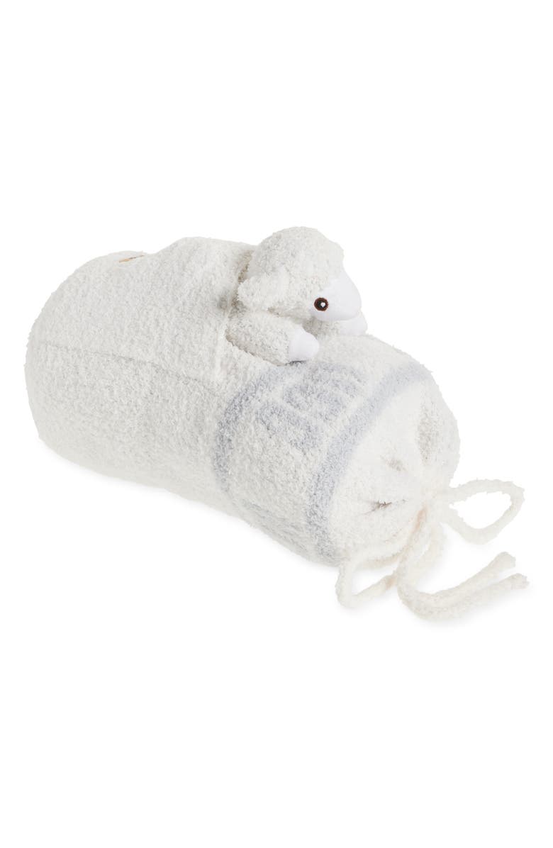 UGG<sup>®</sup> Lamb Rattle & Blanket Set, Alternate, color, Snow