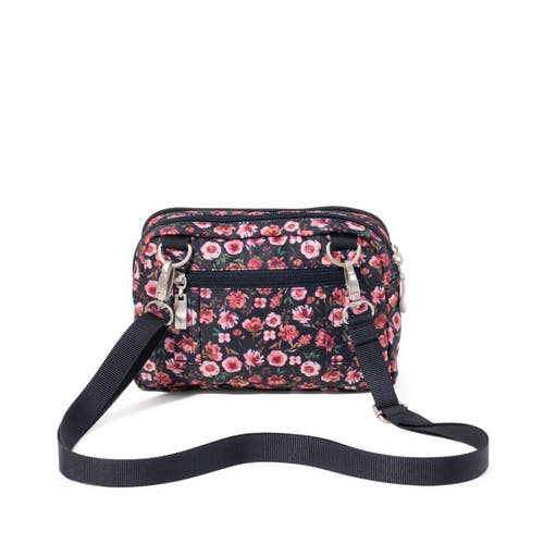 Baggallini Triple Zip Small Convertible Crossbody Bag