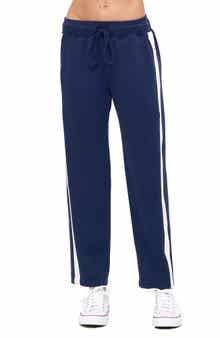 O.L. Modal Scuba Knit Stripe Joggers