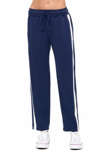Modal Scuba Knit Stripe Joggers