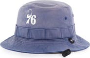 '47 Men's '47  Royal Philadelphia 76ers Buxton Garment Washed Bucket Hat