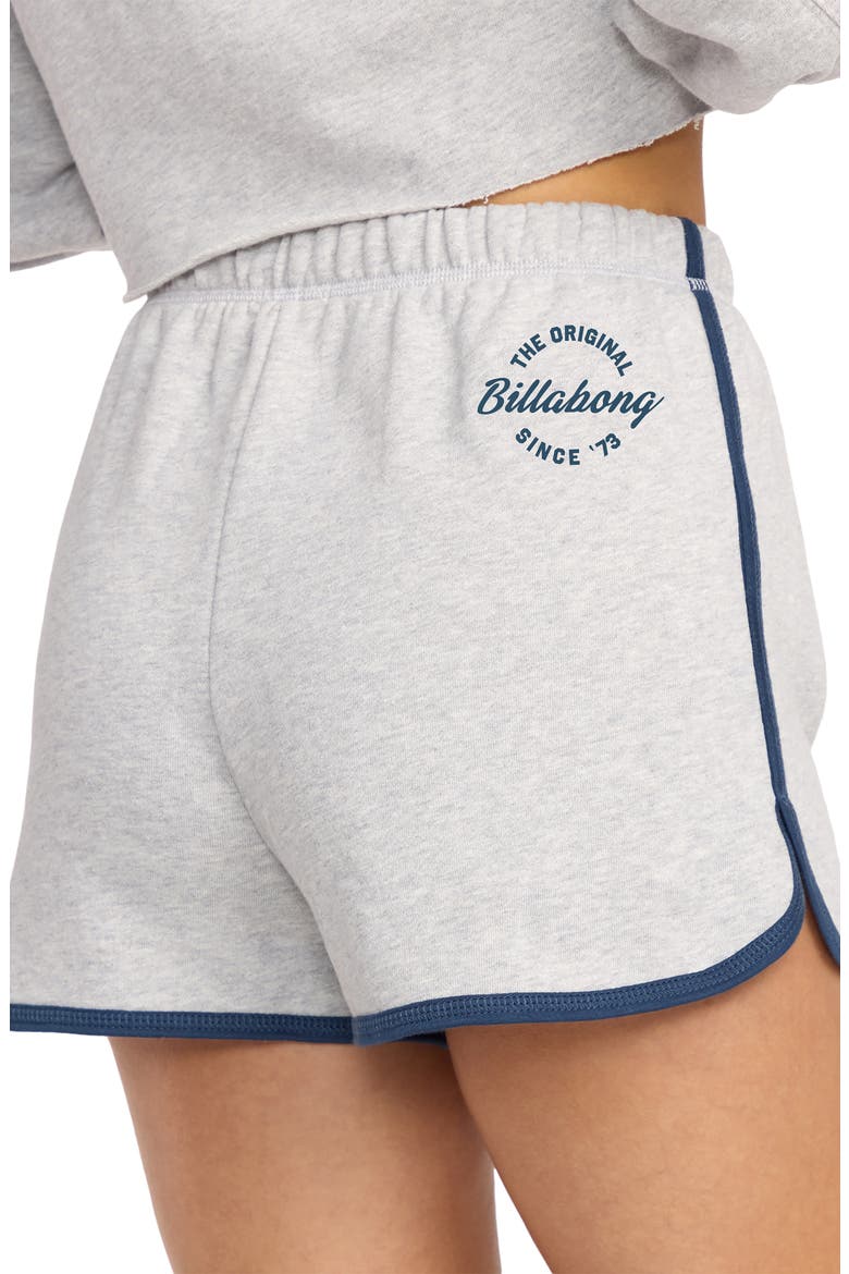 Triple Palms Dophin Shorts, Alternate, color, HEATHER GREY
