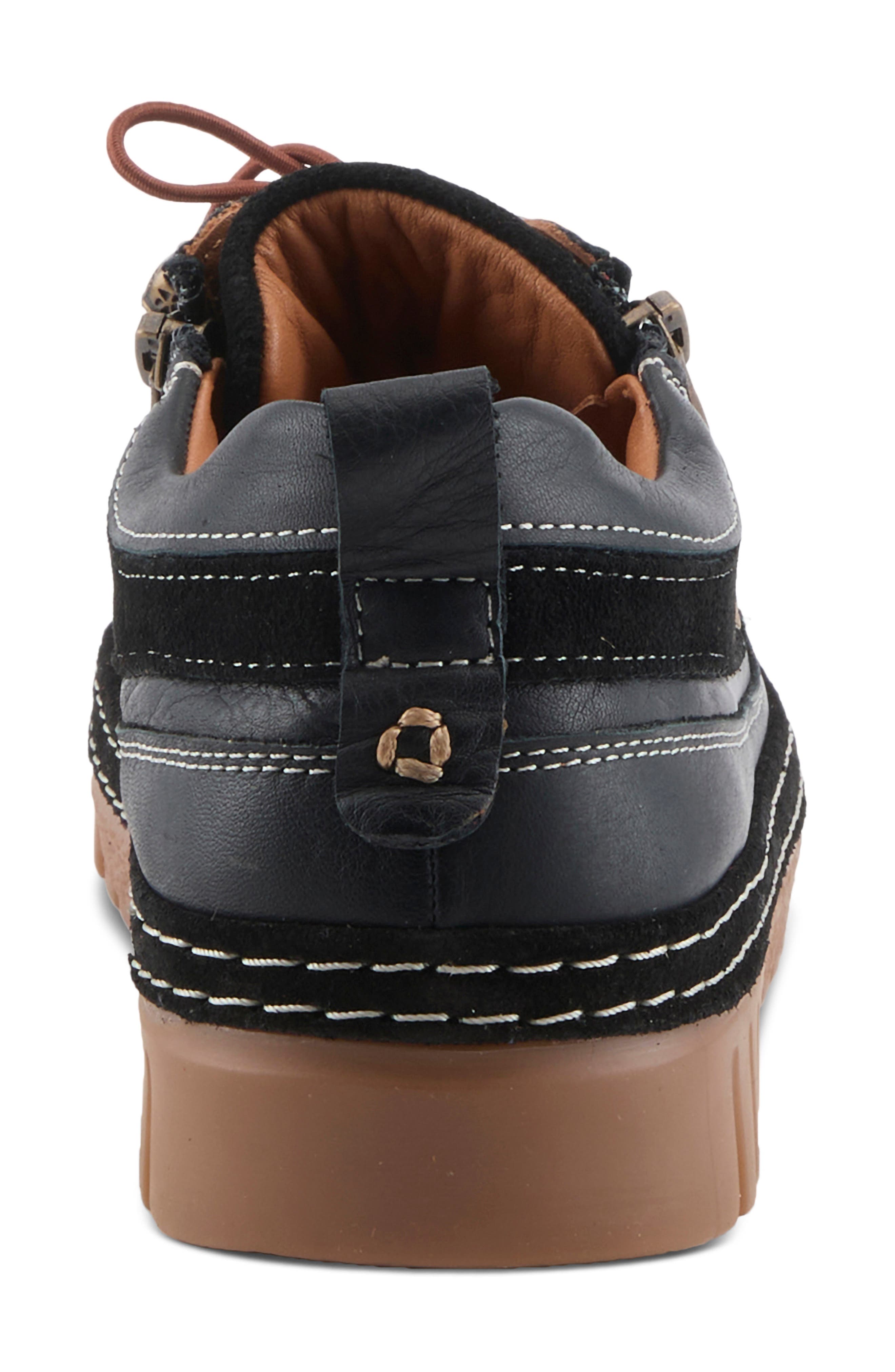 Spring Step Lauria Sneaker, Alternate, color, Black