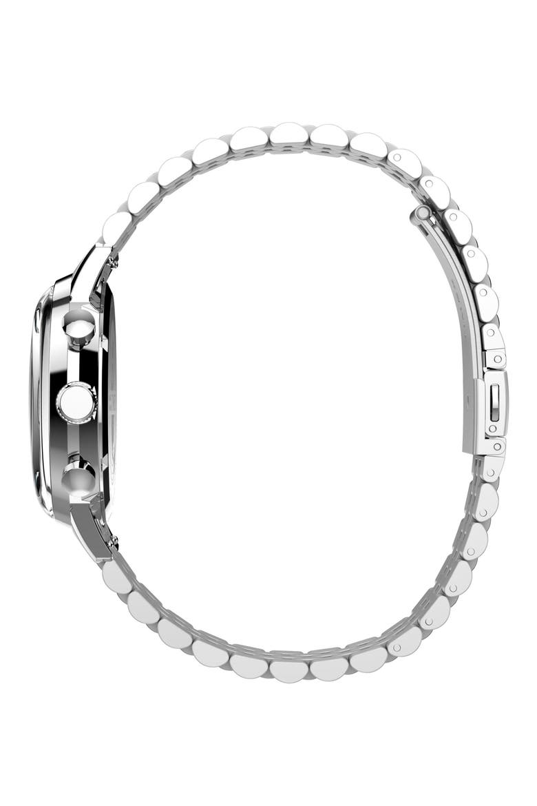 Marlin® Chronograph Bracelet Watch, 40mm, Alternate, color, STAINLESS STEEL
