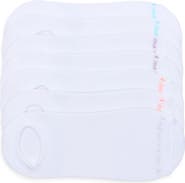 Tahari 7-Pack Mesh Arch Support No-Show Socks