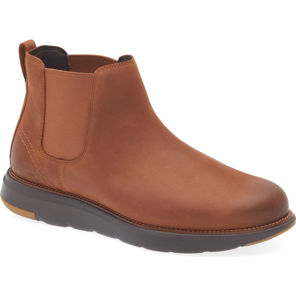 Cole Haan Grand Atlantic Chelsea Boot In Brown