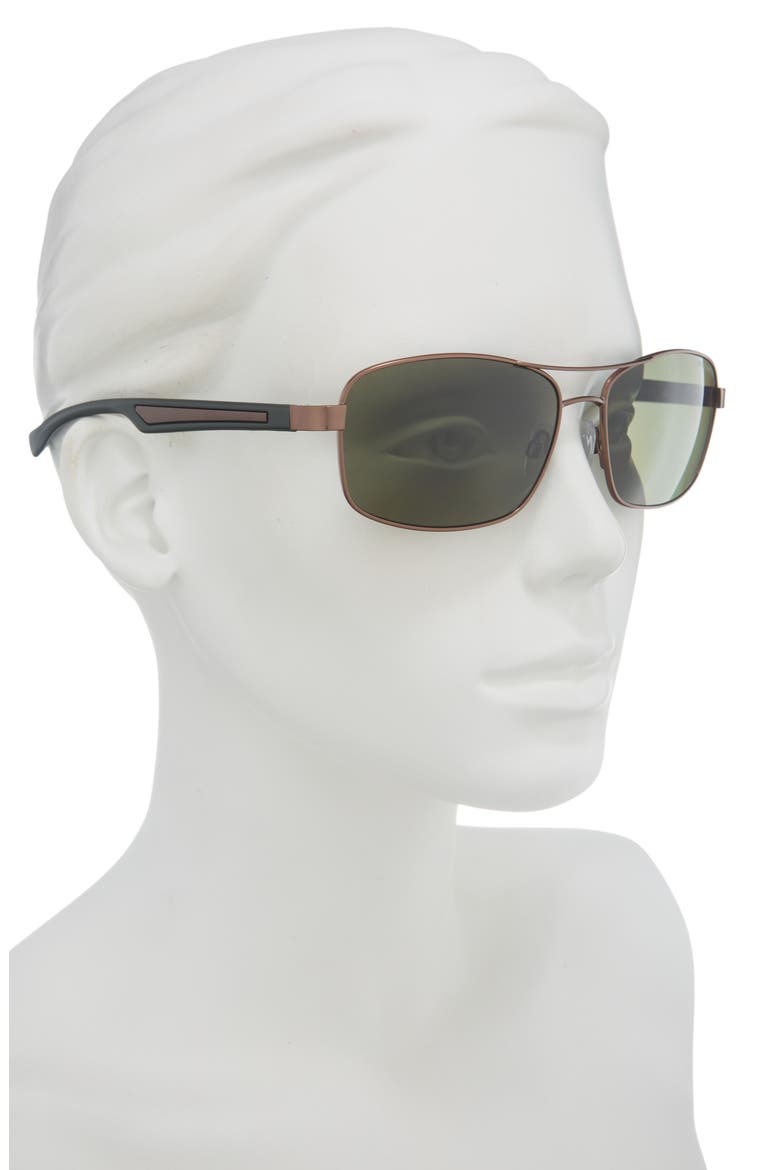 Navigator Sunglasses, Alternate, color, BRONZE