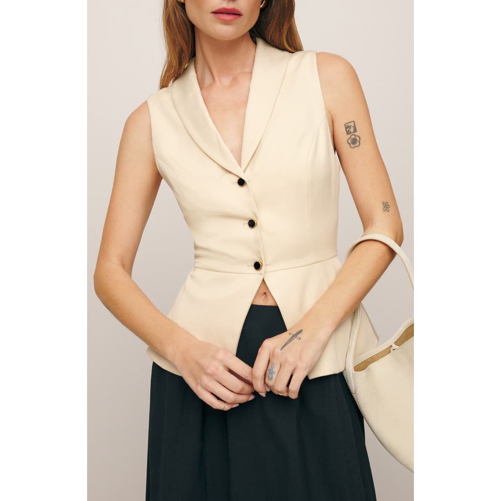 Reformation Oakley Vest