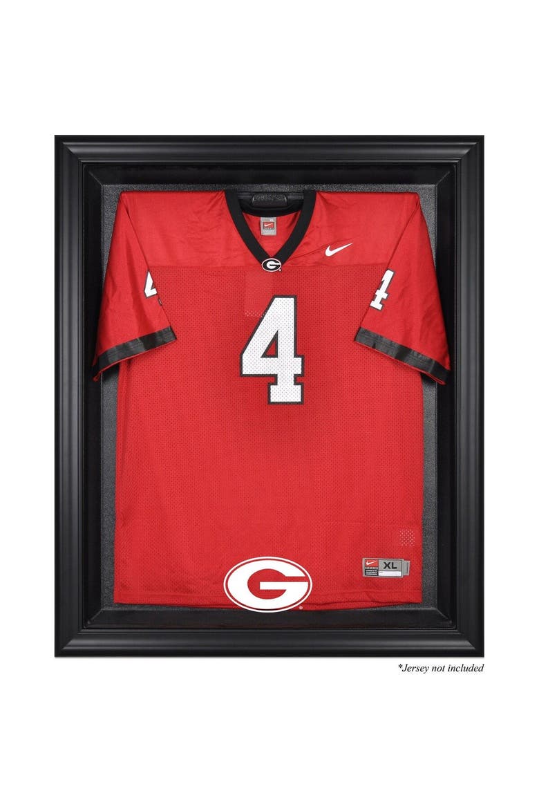 Georgia Bulldogs Black Framed Logo Jersey Display Case, Main, color, Black