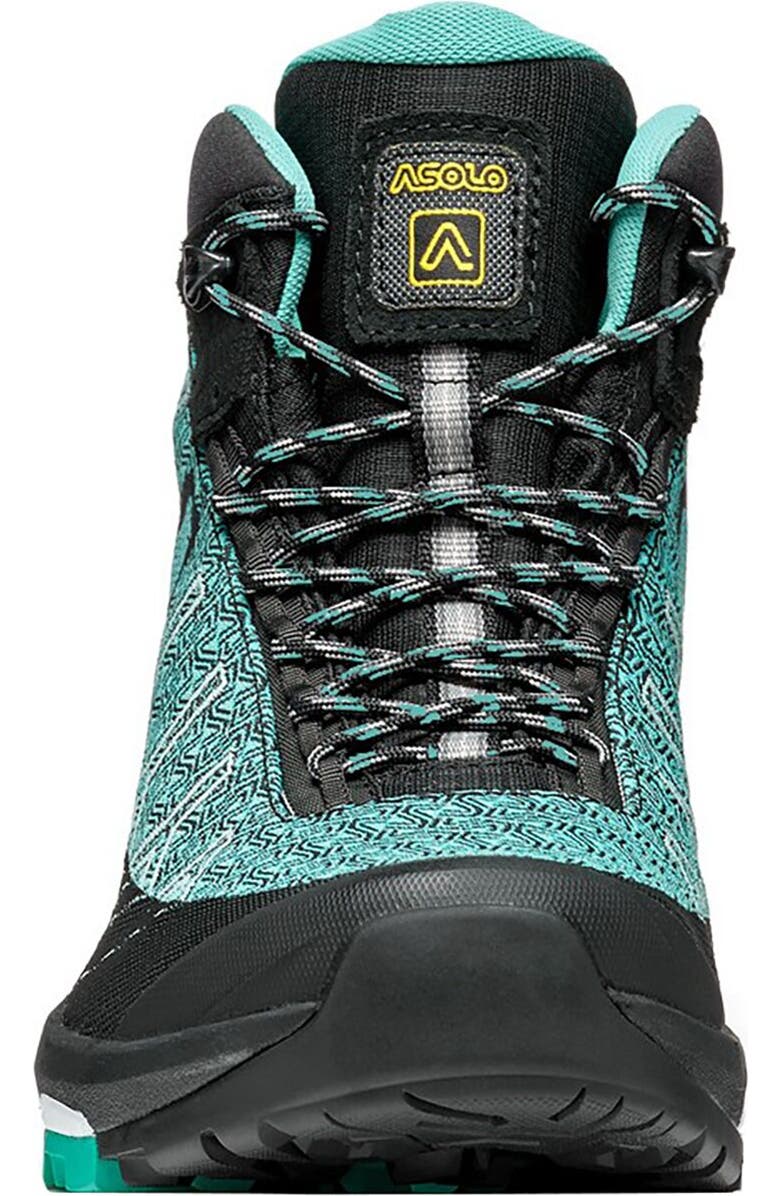 Asolo Falcon Evo Jaquard Gv Hiking Boot - Women's, Alternate, color, Black/Aqua Green