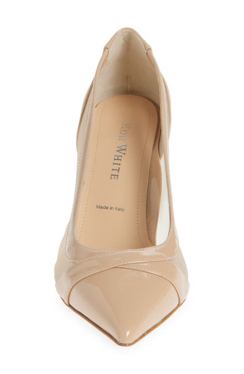 Ron White Caitlyn Pointed Toe Pump In Desert