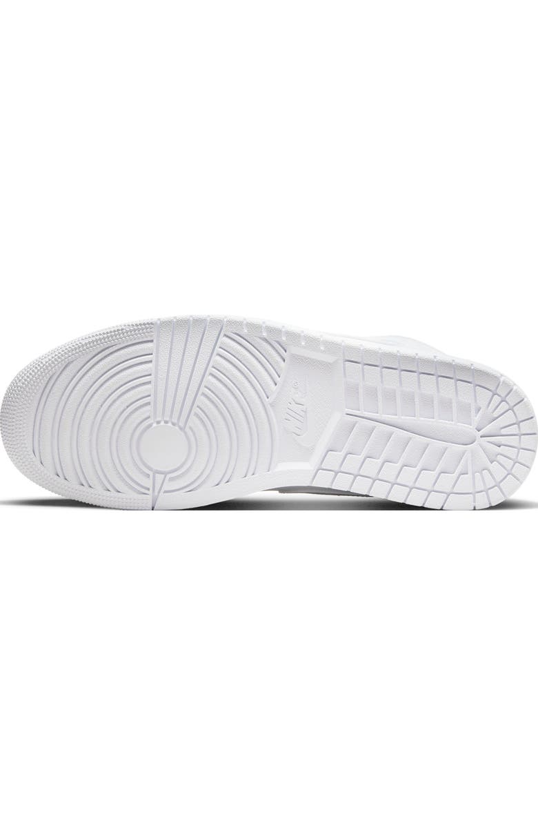Jordan Air Jordan 1 Mid Sneaker, Alternate, color, White/ White