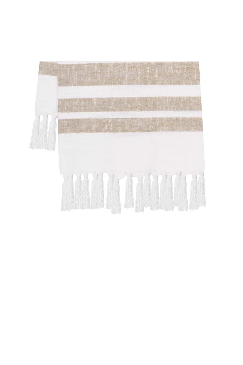 Morgan Stripes Towel Collection, Alternate, color, Brown