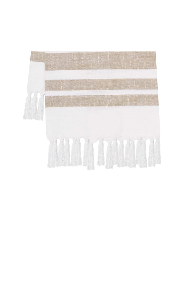 carol 
frank Morgan Stripes Towel Collection, Alternate, color, Brown