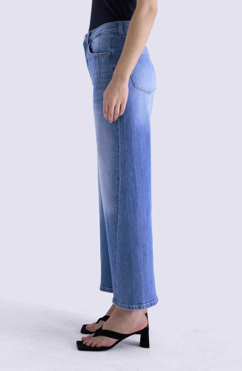 Pistola Kyra Ankle Wide Leg Jeans, Alternate, color,