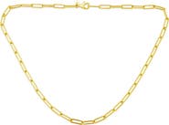 BLING JEWELRY Paper Clip Chain Necklace