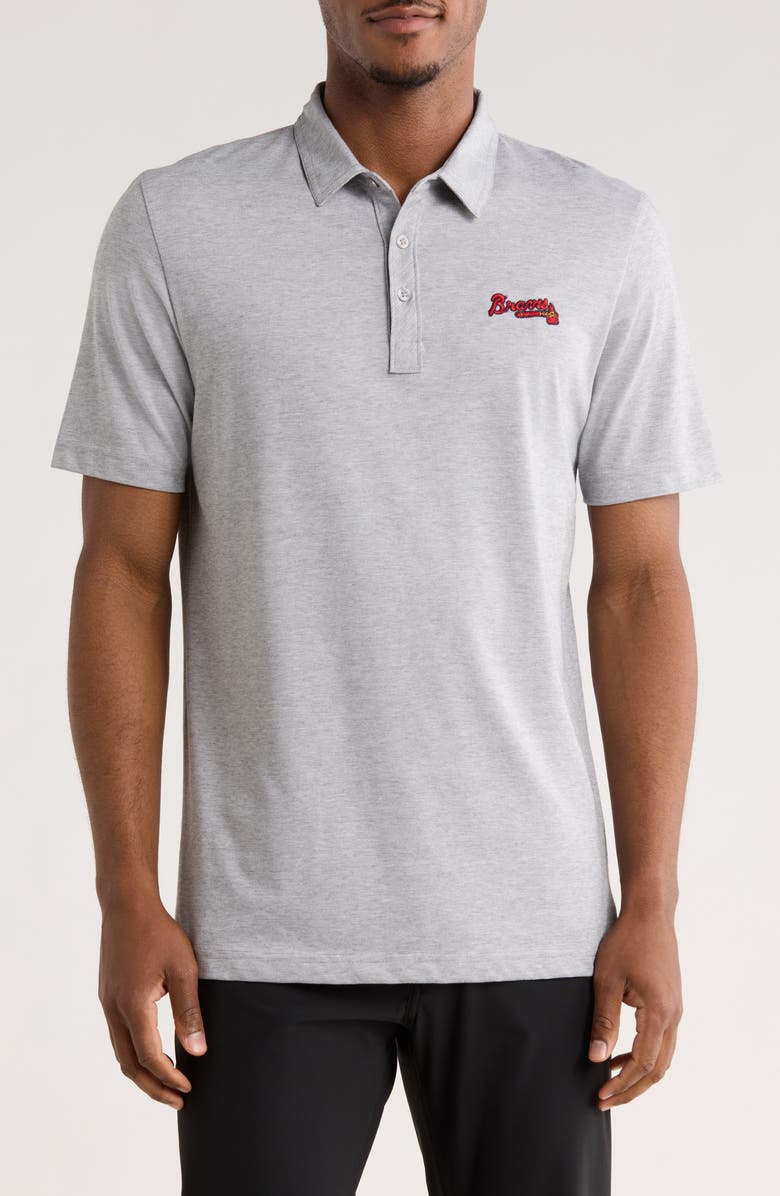TravisMathew The Zinna Atlanta Braves Polo, Main, color, 