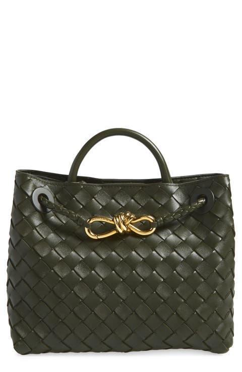 Small Andiamo Intrecciato Shoulder Bag