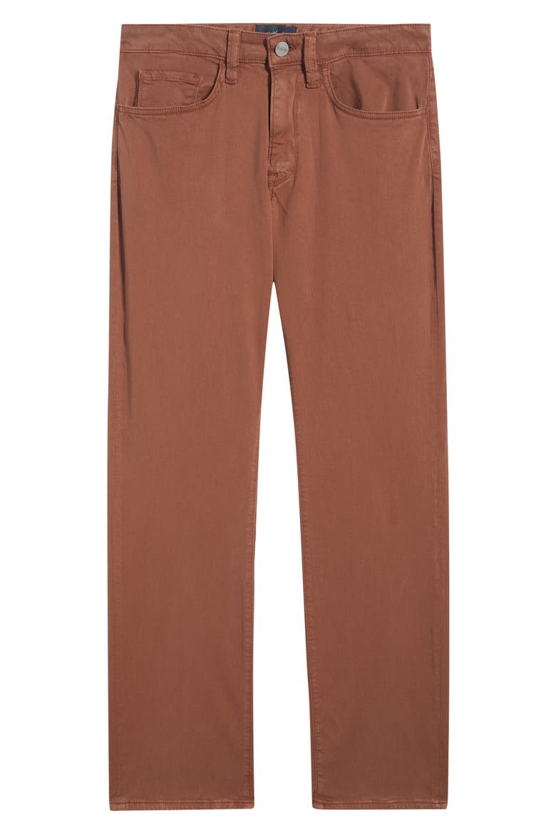 Charisma Relaxed Straight Leg Twill Pants, Main, color, TERRACOTTA TWILL