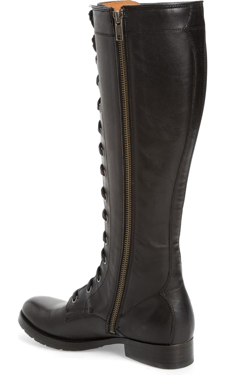 Frye Melissa Tall Lace-Up Boot, Alternate, color,