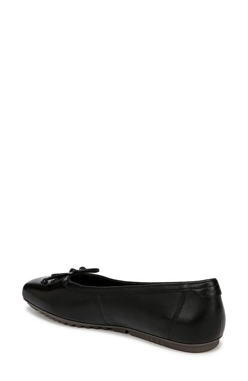 Franco Sarto Imara Square Toe Ballet Flat In Black
