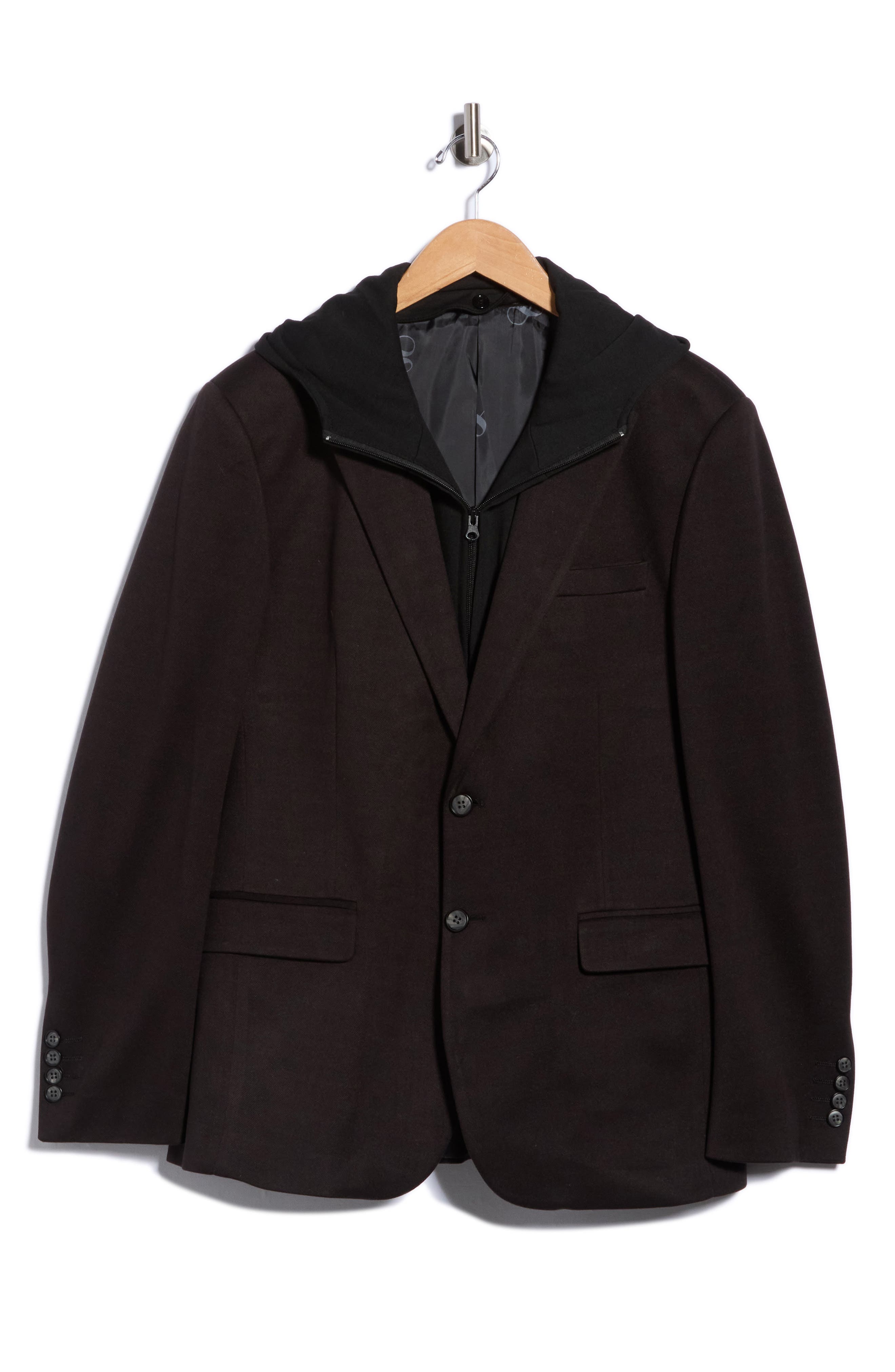 Hooded Bib Sport Coat