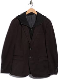 Scotch & Soda Hooded Bib Sport Coat
