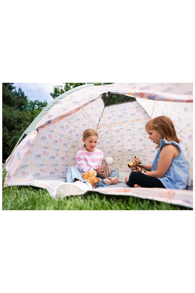 Jungle Friends Play Tent, Alternate, color, GREEN