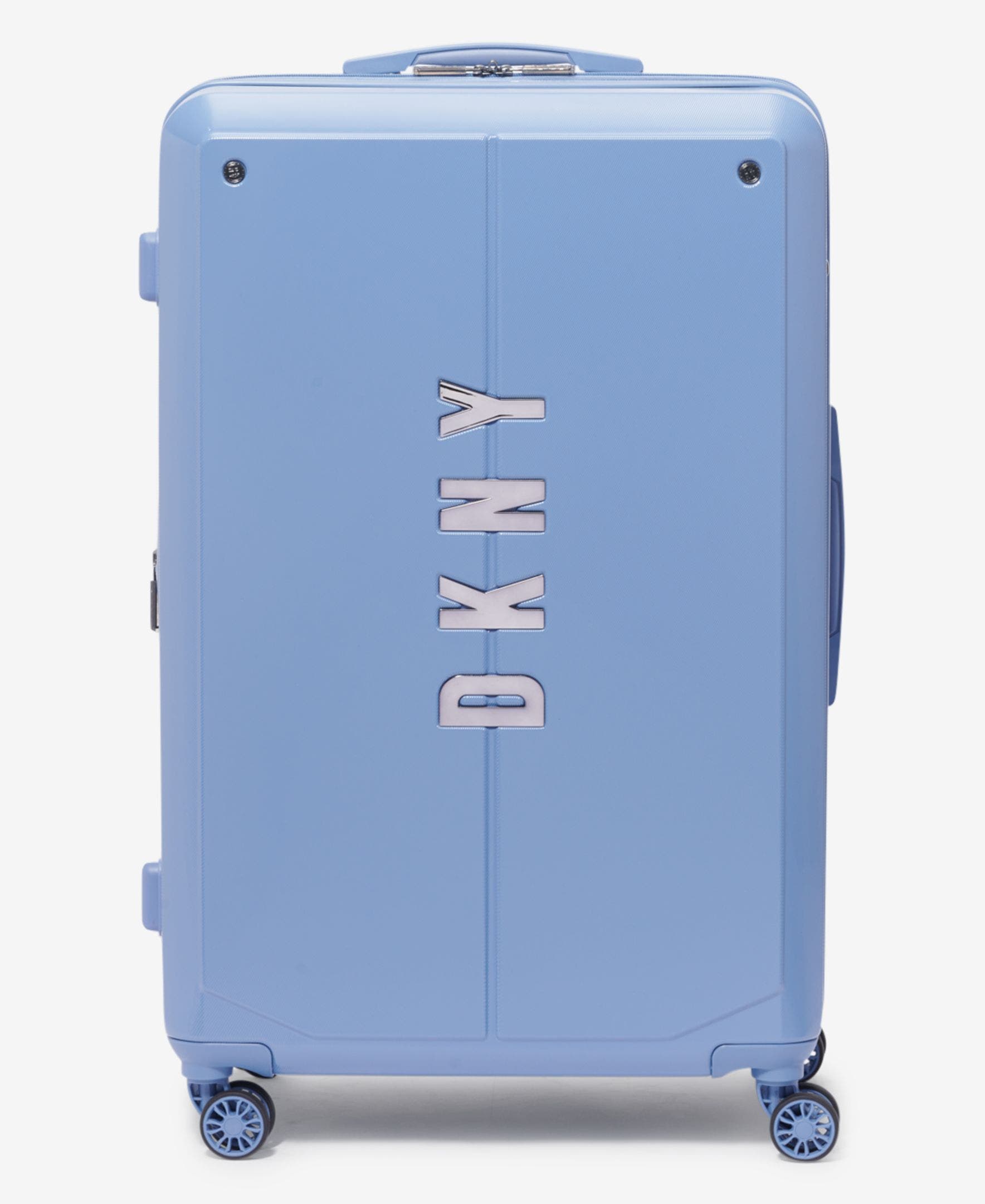 DKNY NYC 28" Upright Suitcase, Main, color, Blue Suede