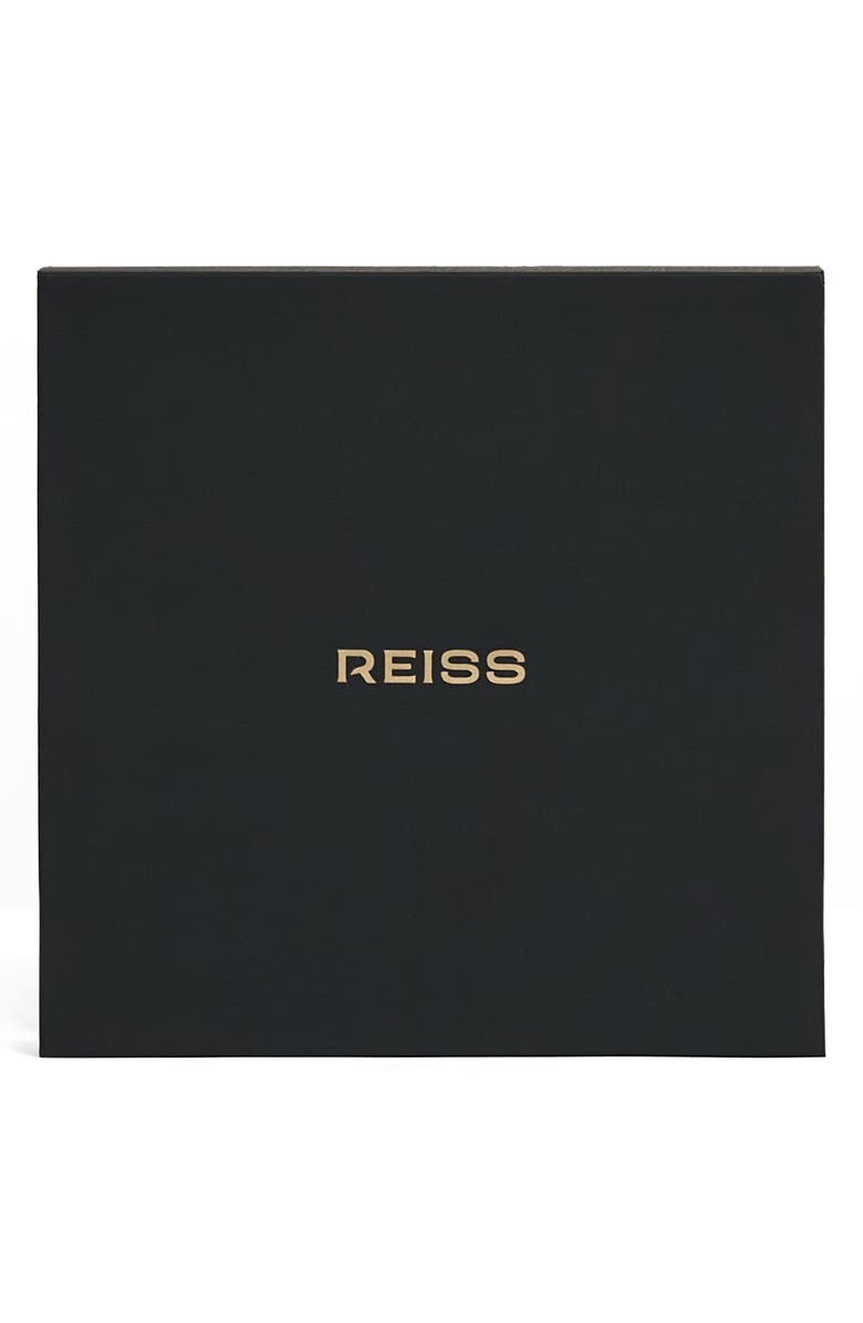 Reiss Paige Choker Necklace, Alternate, color, Gold Tone / Burgundy