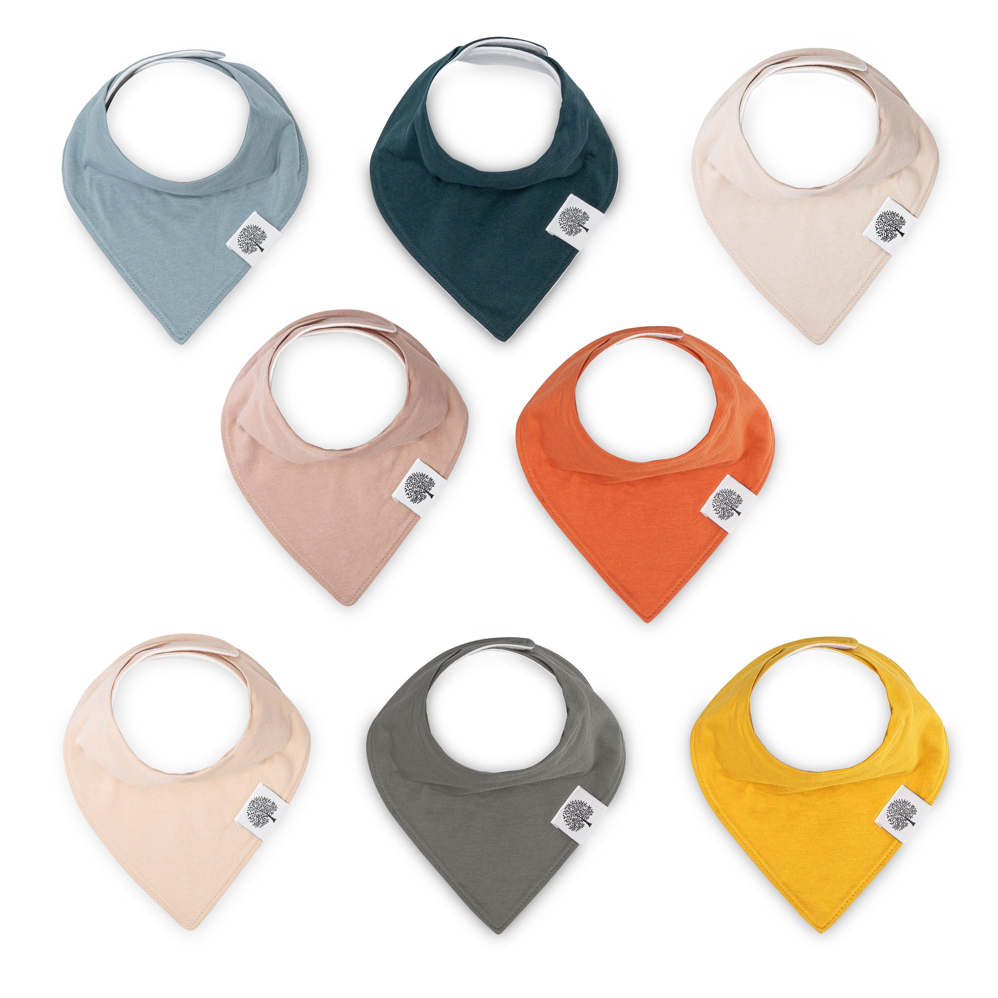 Parker Baby Co. Bandana Bib Set in Dune 