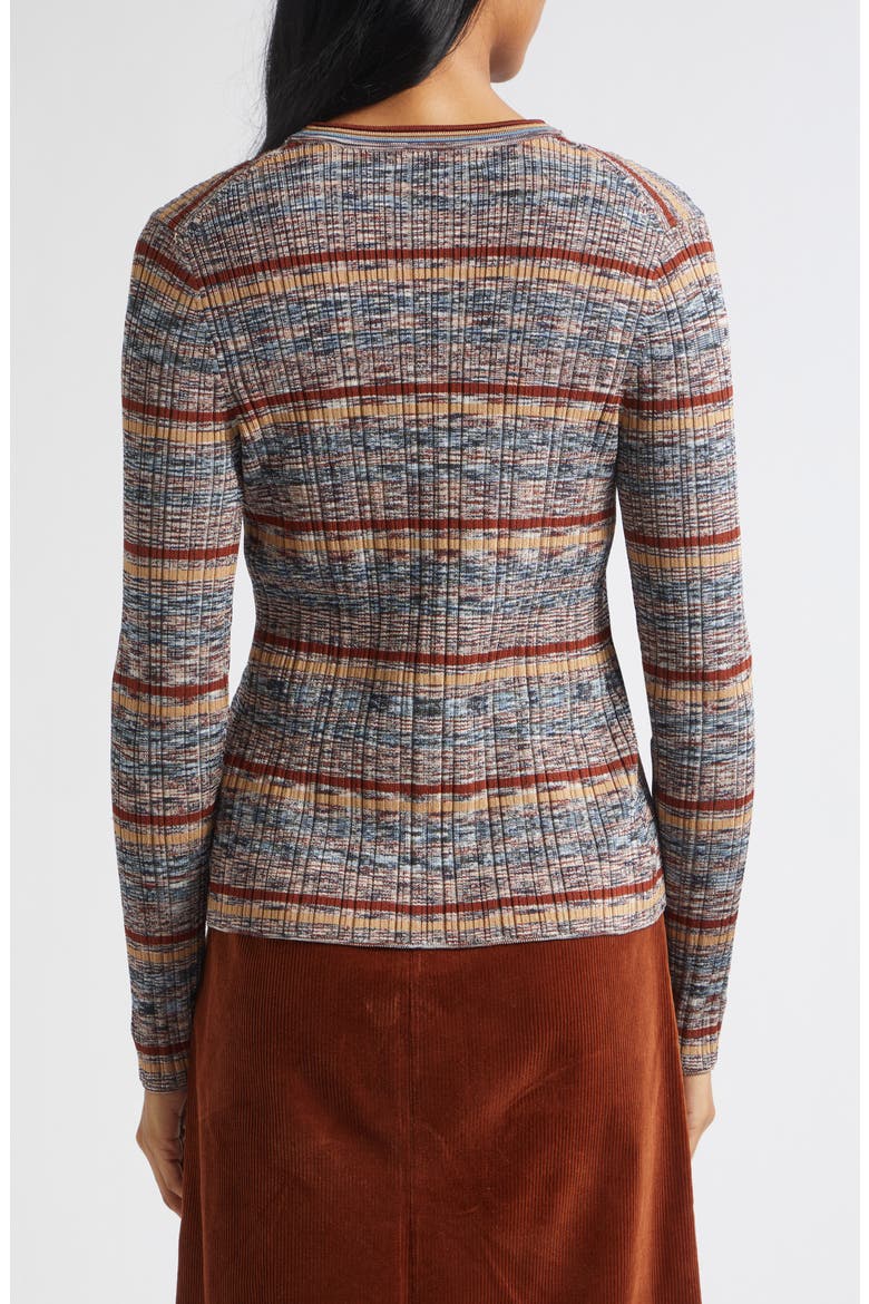 Calliope Cardigan, Alternate, color, RUST MULTI