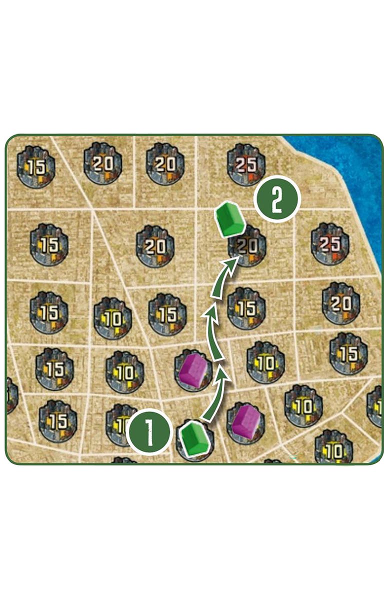 Rio Grande Games Power Grid Bremen, Manhattan Strategy Board Game, Alternate, color, Multicolored
