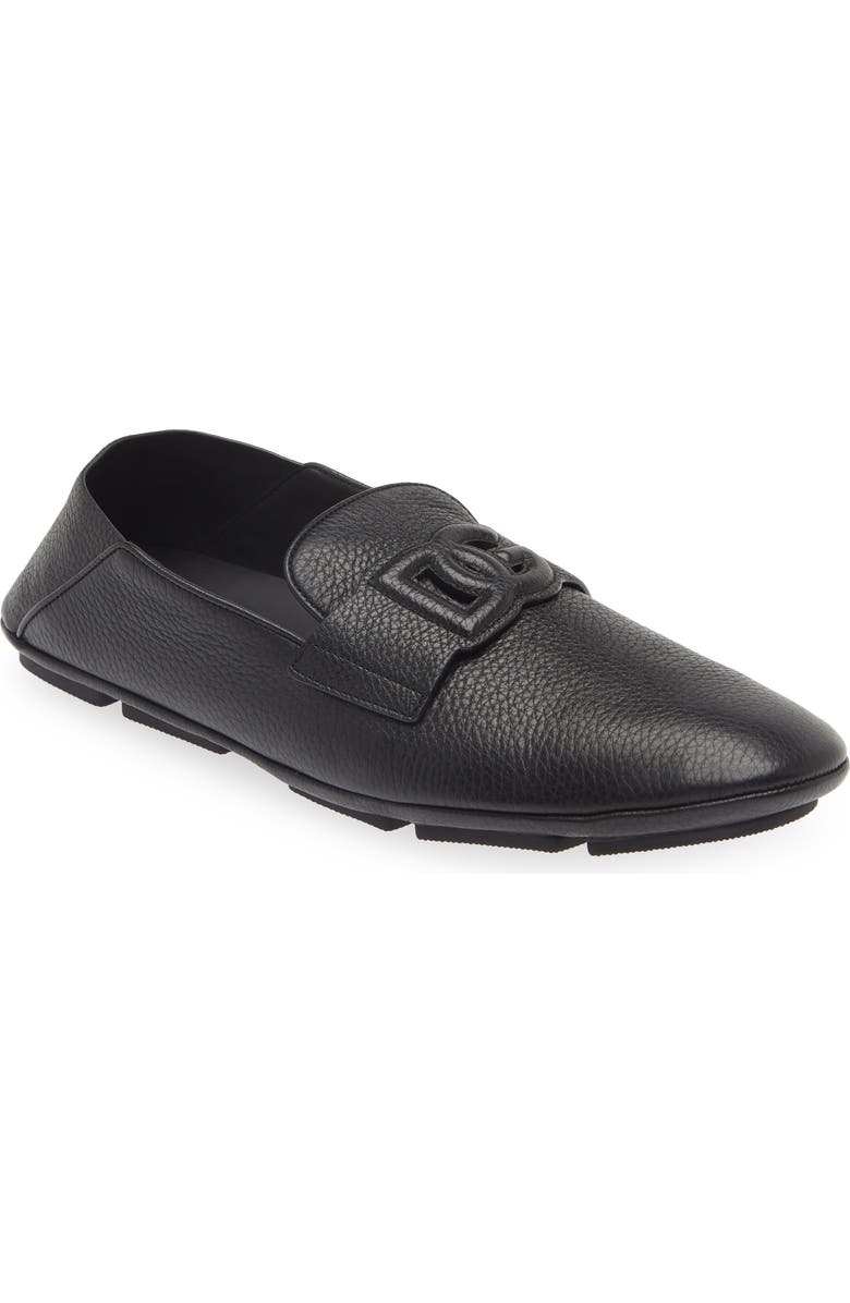 Dolce&Gabbana DG Driving Shoe, Main, color, Nero
