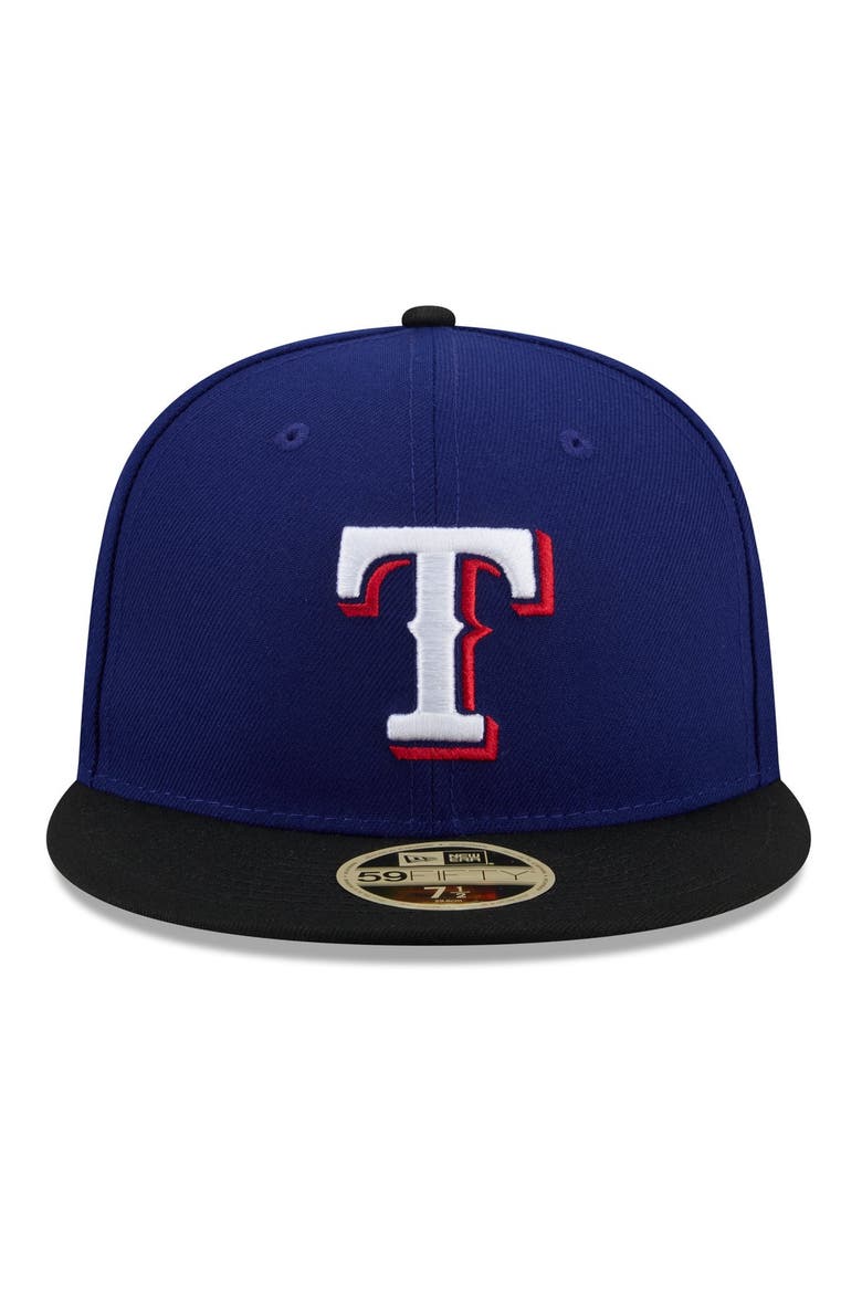 Men's New Era Royal/Black Texas Rangers 2026 Baseball Hall of Fame 59FIFTY Fitted Hat, Alternate, color, Royal