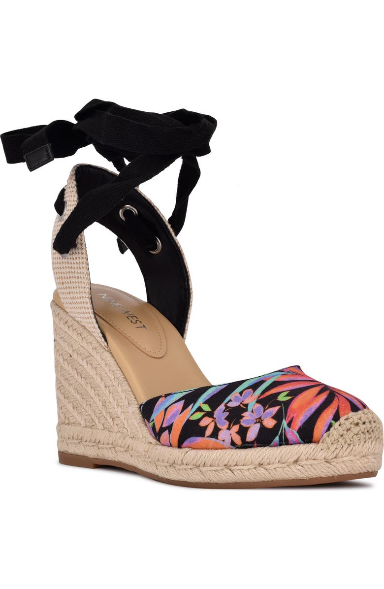 Nine West Frienda Espadrille Wedge Sandal, Main, color,