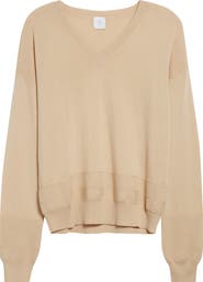 Eleventy Wool V-Neck Sweater