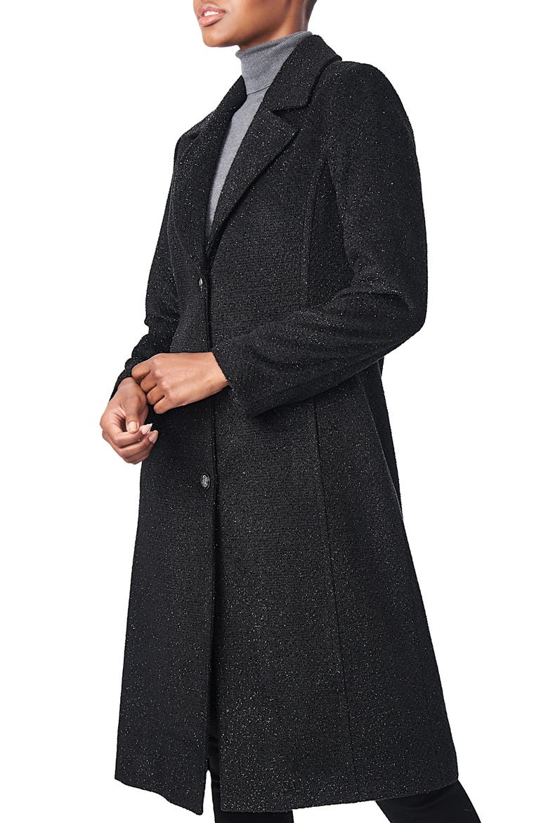 Metallic Coat, Alternate, color, BLACK