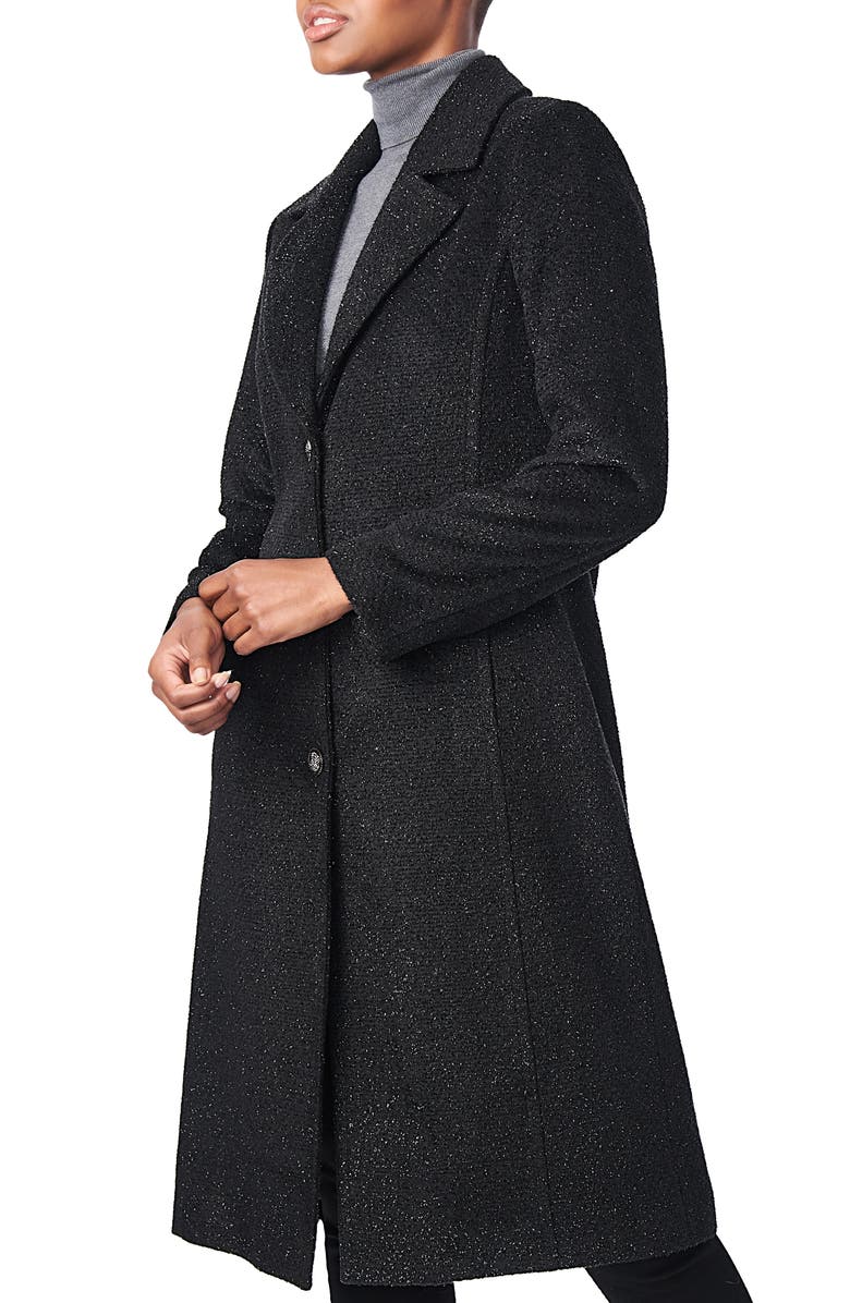 Bernardo Metallic Coat, Alternate, color,