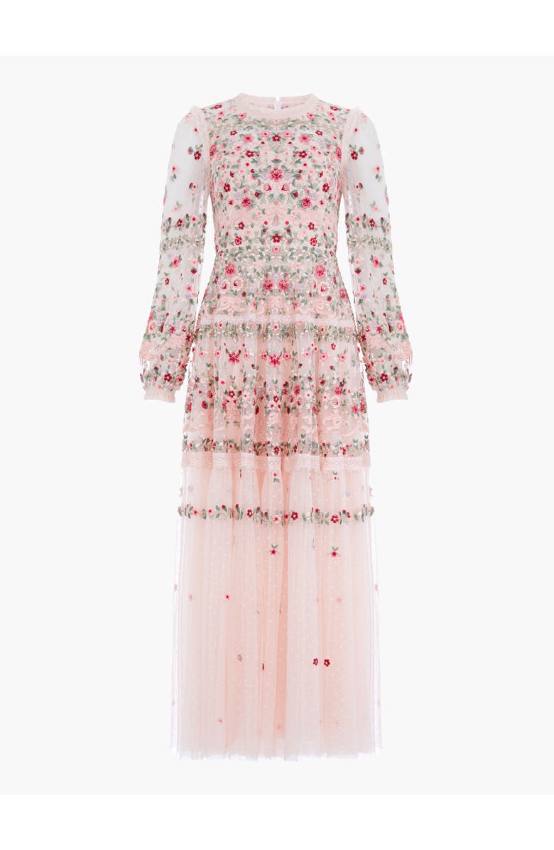 Needle & Thread Ribbon Bouquet Gown, Alternate, color, Petal Pink