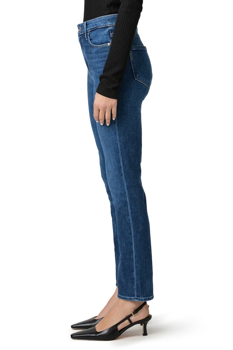 Cindy High Waist Ankle Straight Leg Jeans, Alternate, color, AERIAL
