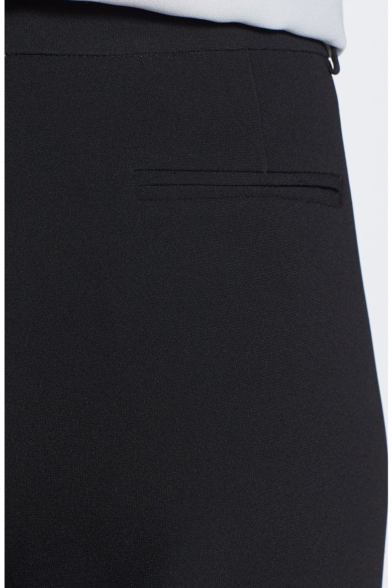 Pleated Wide Leg Pants, Alternate, color, BLACK