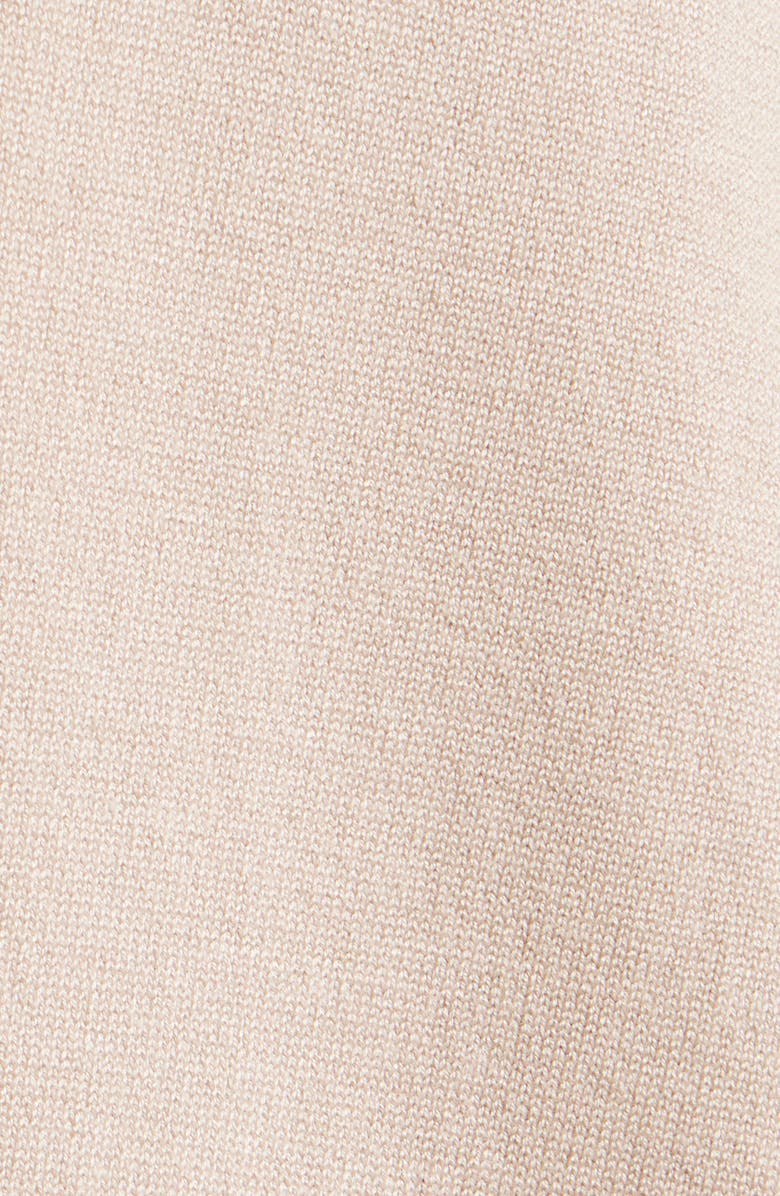 AK ANNE KLEIN Chatham Open Front Cardigan, Alternate, color, Latte