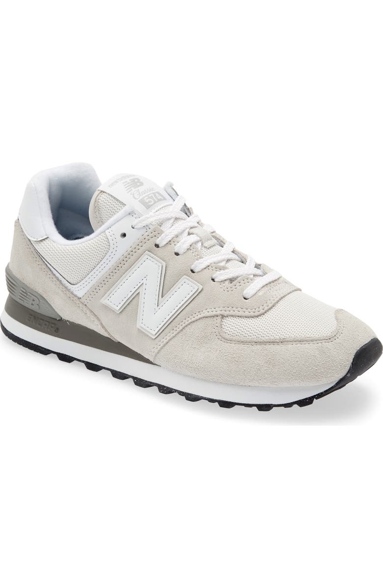 New Balance Gender Inclusive 574 Classic Sneaker, Main, color, Nimbus Cloud/ White
