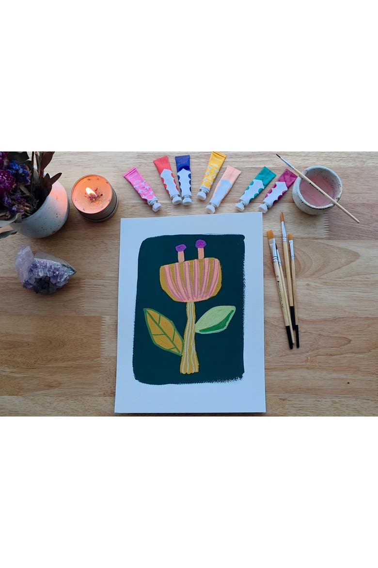 Transitions Meditative Art Kit, Alternate, color, Teal